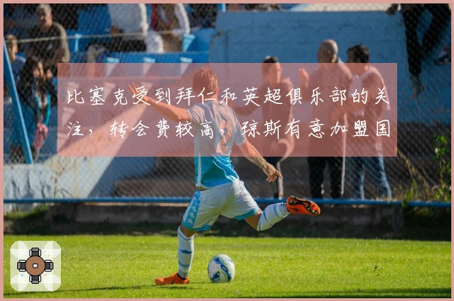 比塞克受到拜仁和英超俱乐部的关注，转会费较高，琼斯有意加盟国际米兰。